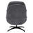 Hearl Swivel Lounge Chair With Ottoman-1319403116