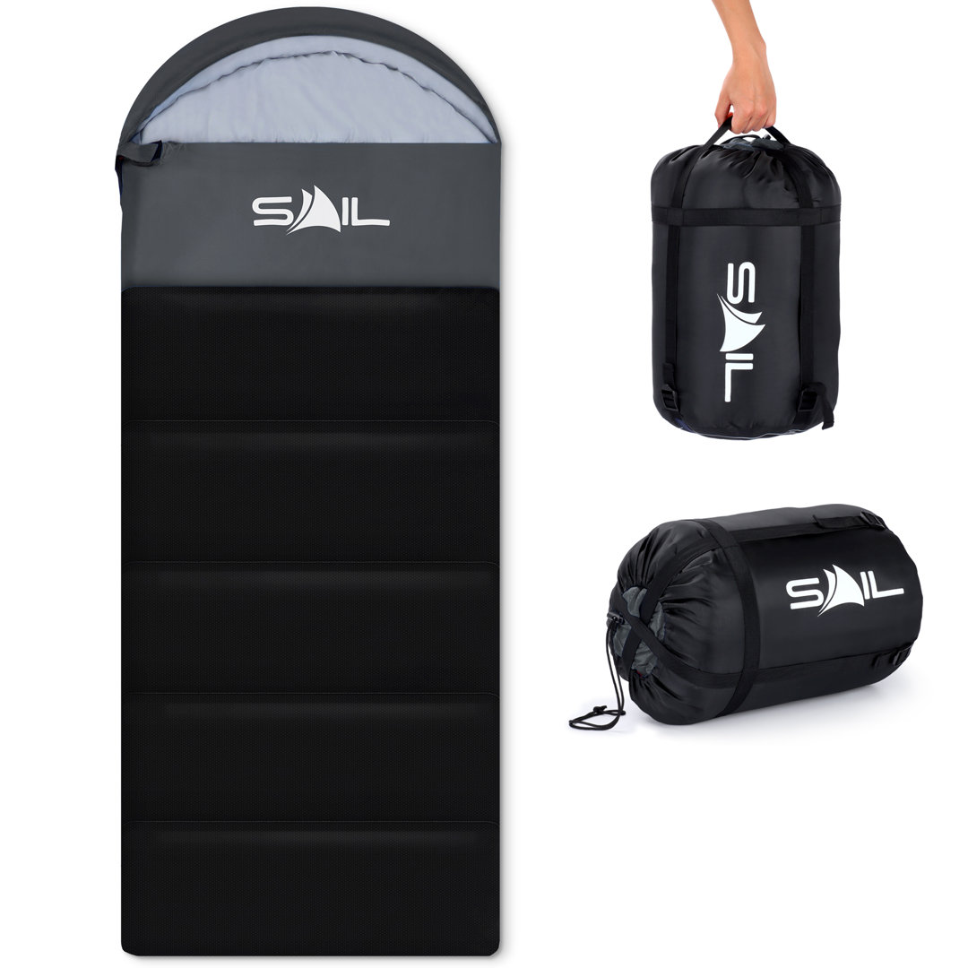 SAIL Sleeping Bag for 3-4 Season (400gsm)