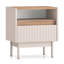 49.8cm W Manufactured Wood Bedside Table