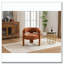 Fauteuil d'appoint moderne, fauteuil d'appoint contemporain en tissu Boucle-1899999510