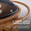 XL steel fire bowl HEKLA - Ø76cm, copper Delaney