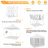 10x10 Heavy Duty Canopy Tent, Pop up Gazebo with Netting Screened ,Waterproof-105123480