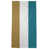 Gold/Off White/Teal
