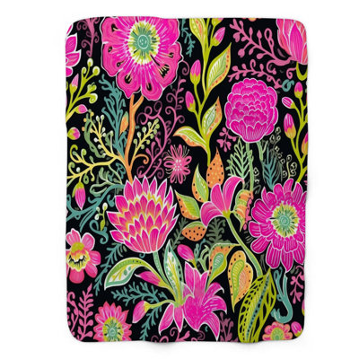 Couverture en sherpa de qualité supérieure 1 pièce