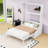 Soloma Queen Murphy Bed with Sofa Cushion-1853171213
