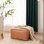 Repose-pieds en cuir synthétique Modern Elegance