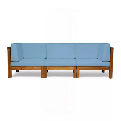 X-BACK 3 SEATER OUTDOOR SECTIONAL SOFA SET