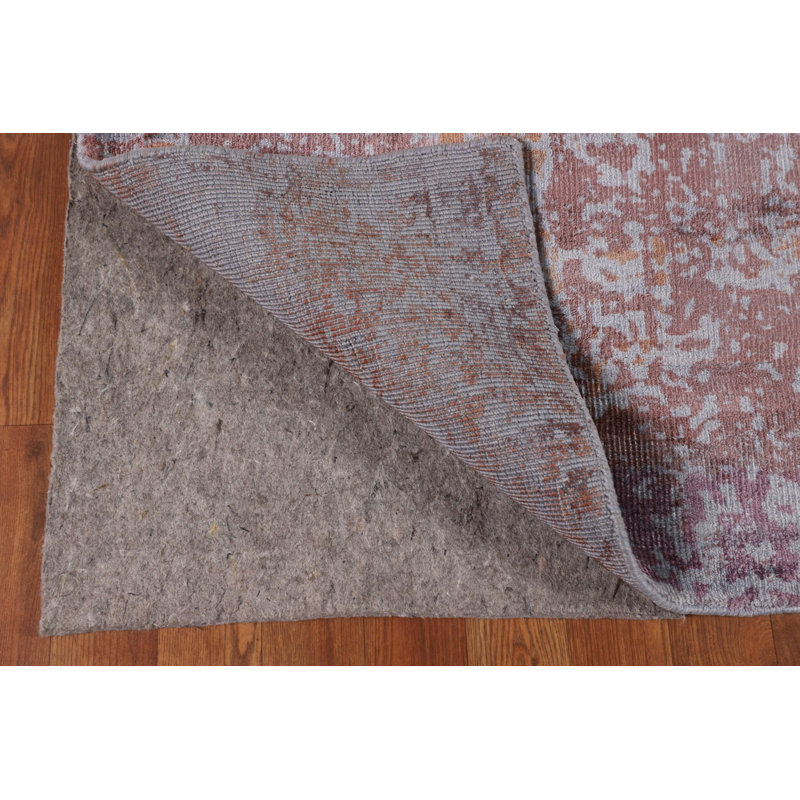 Modern Wool Abstract Oriental Area Rug 6x8