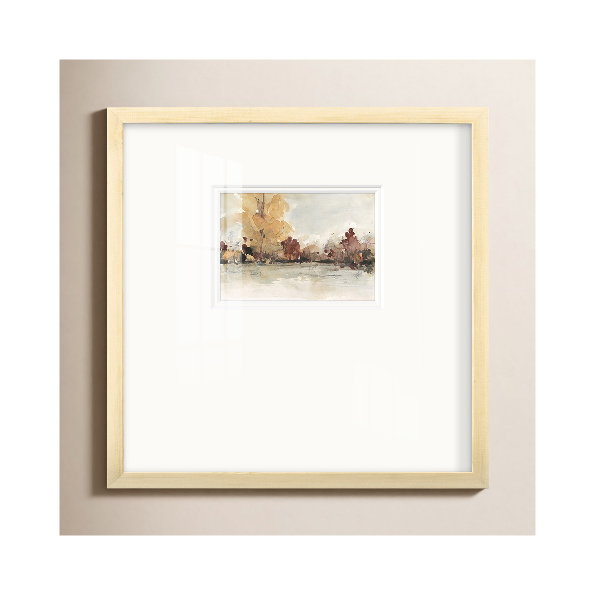 The Autumn View I, 17" H x 17" W x 1.25" D