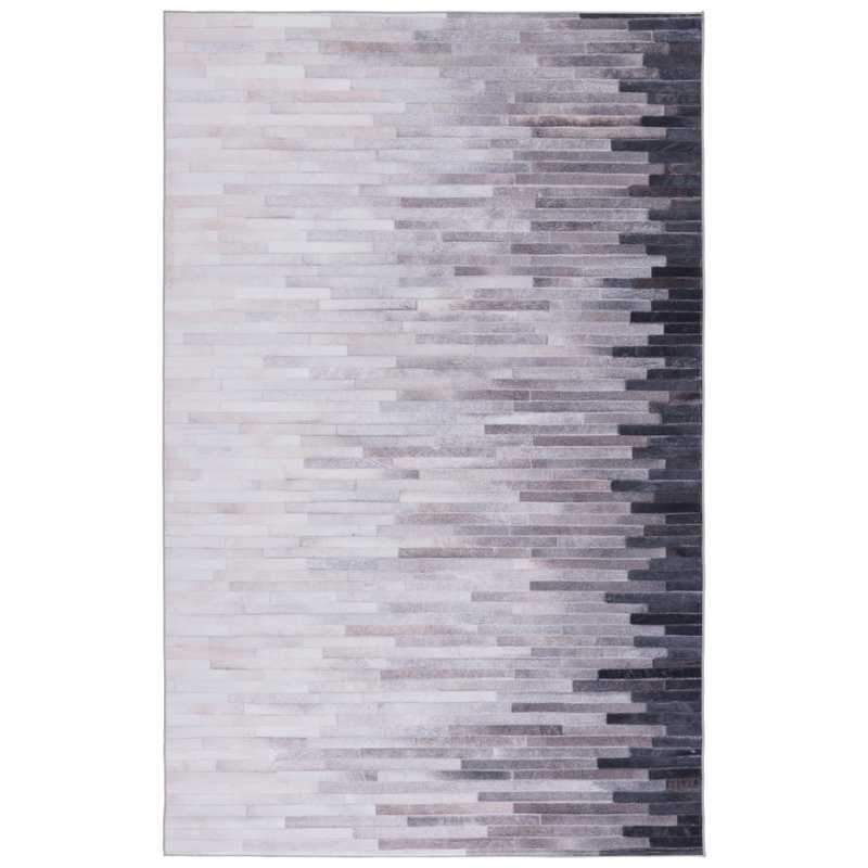 Aureli Performance Machine Washable Abstract Rug, Rectangle 9' x 12'