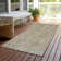 Machine Washable Indoor/Outdoor Cicel ACN1135 Tan Rug
