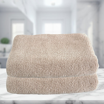 Hammam Piped Ribbed Bath Sheets