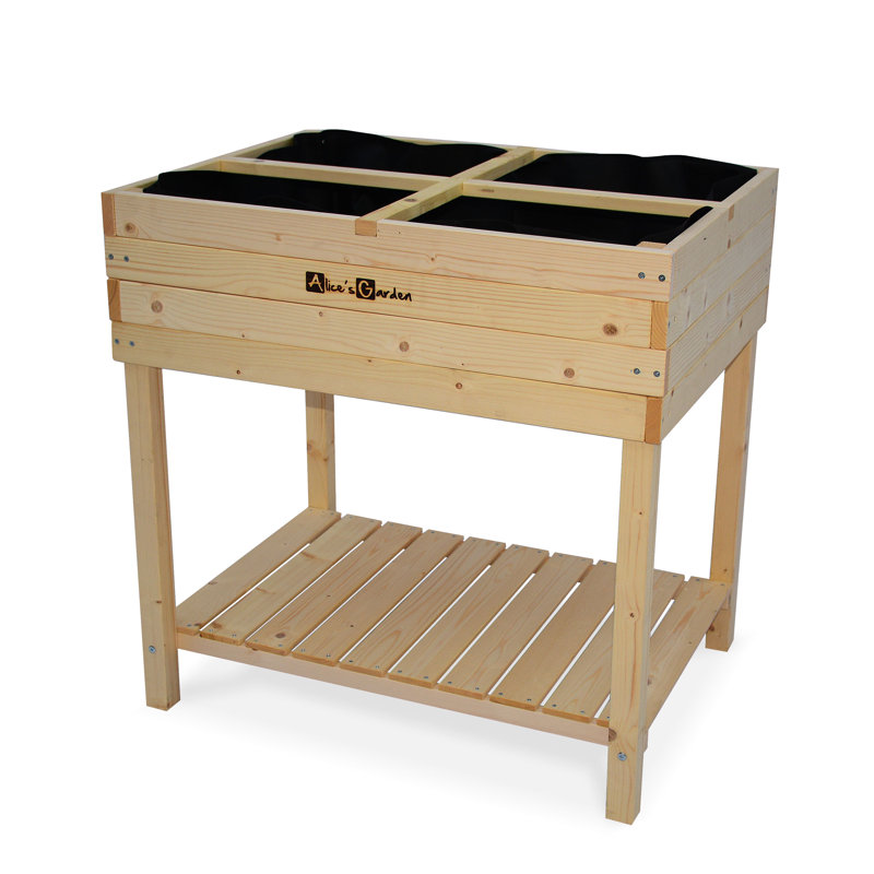Wood Raised Garden Bed