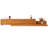 Expandable Cherry Wood TV Stand-1579742287