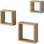 Chaisty 3 Piece Square Floating Shelf-1404297483