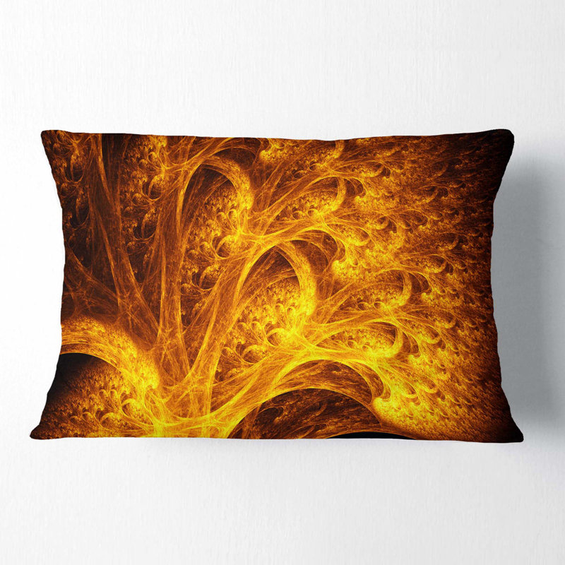 Abstract Reversible Throw Pillow