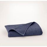 Turkish Ribbed Bath Towel - Coastal Navy, One Size