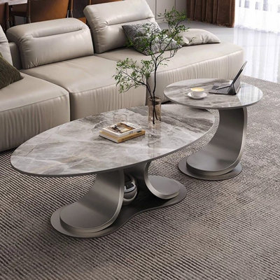 Ensemble de tables basses de luxe de style italien