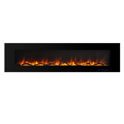 Nishant Wall Mounted Electric Fireplace