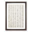 Japanese Calligraphy Script Vol.4 - Picture Frame Textual Art Print-55610033-55610032