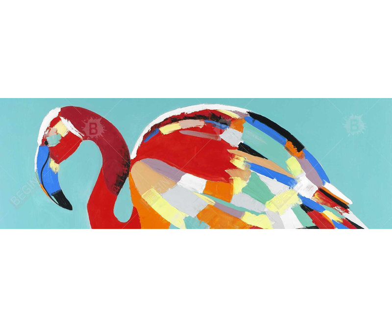«Abstract Flamingo» sur
