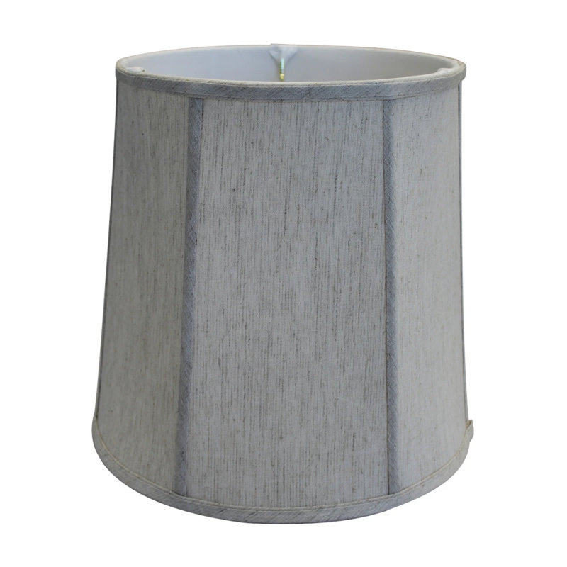 Abat-jour tambour en tissu 12 po (araignée), Gruau