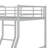 Full XL Over Queen Metal Bunk Bed-1827080749