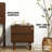 Solid Oak Wood Nightstand With 2 Drawers, Mid-Century Modern Bedside Table, Farmhouse Style End Table For Bedroom, Easy Assembly-193251359