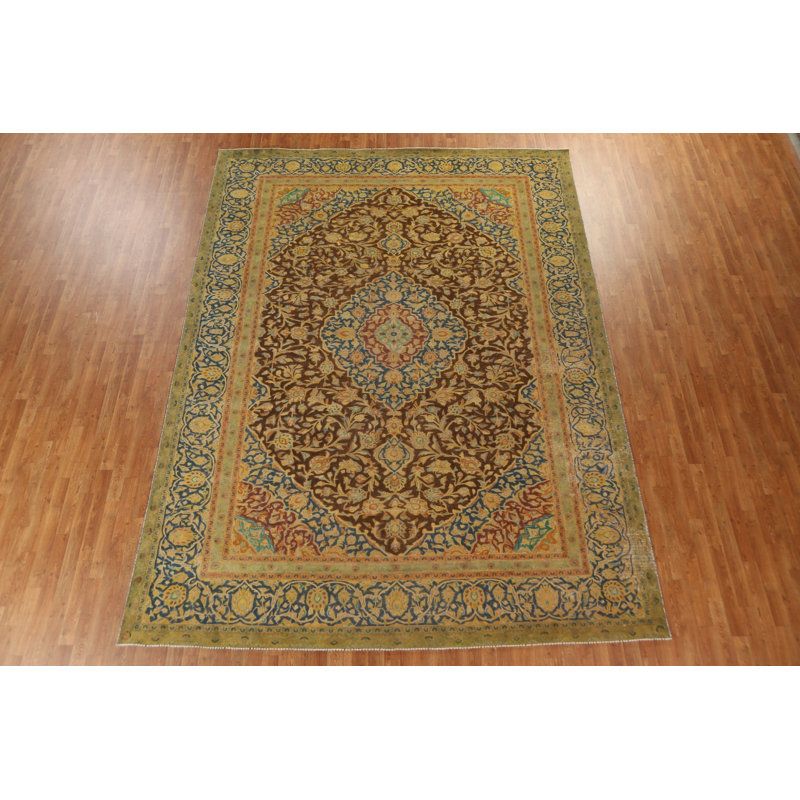 Tapis traditionnel fait à la main 10 x 13