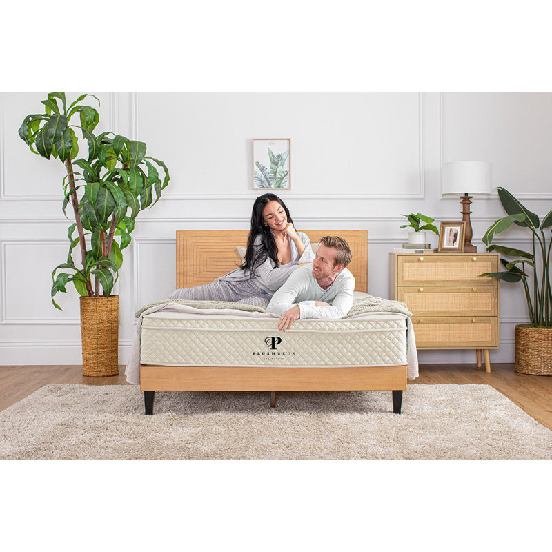 PlushBeds Savvy Bliss Hybrid Mattress, King