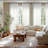  White Sheer Curtains Privacy Non See Through Drapes for Bedroom Living Room, 2 Panels Light Filtering Grommet Top Semi Sheer Curtains for Nursery-1056830421-1056830408