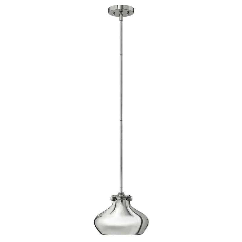 Congress 1 - Light Jar Pendant, Chrome