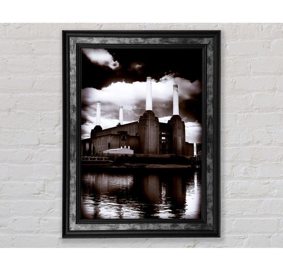 Battersea Power Station - Bilderrahmen Kunstdrucke