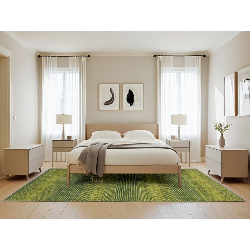 Tapis abstrait moderne 1561, Rectangle de 5 pi x 8 pi