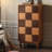 Modern Walnut Solid Wood Accent Cabinet