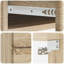 34.5cm W Manufactured Wood Bedside Table-1647182682
