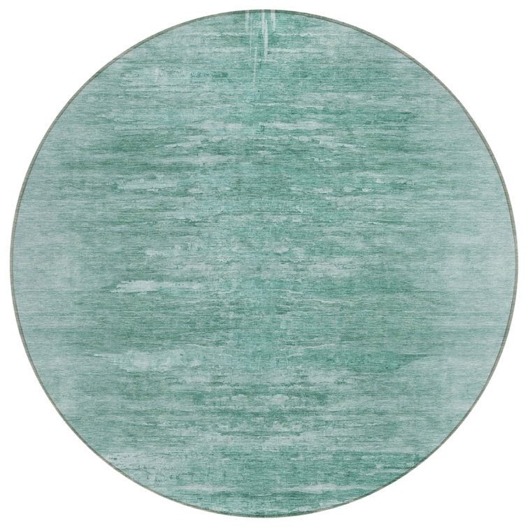 Wynesha Washable Abstract Indoor / Outdoor Rug