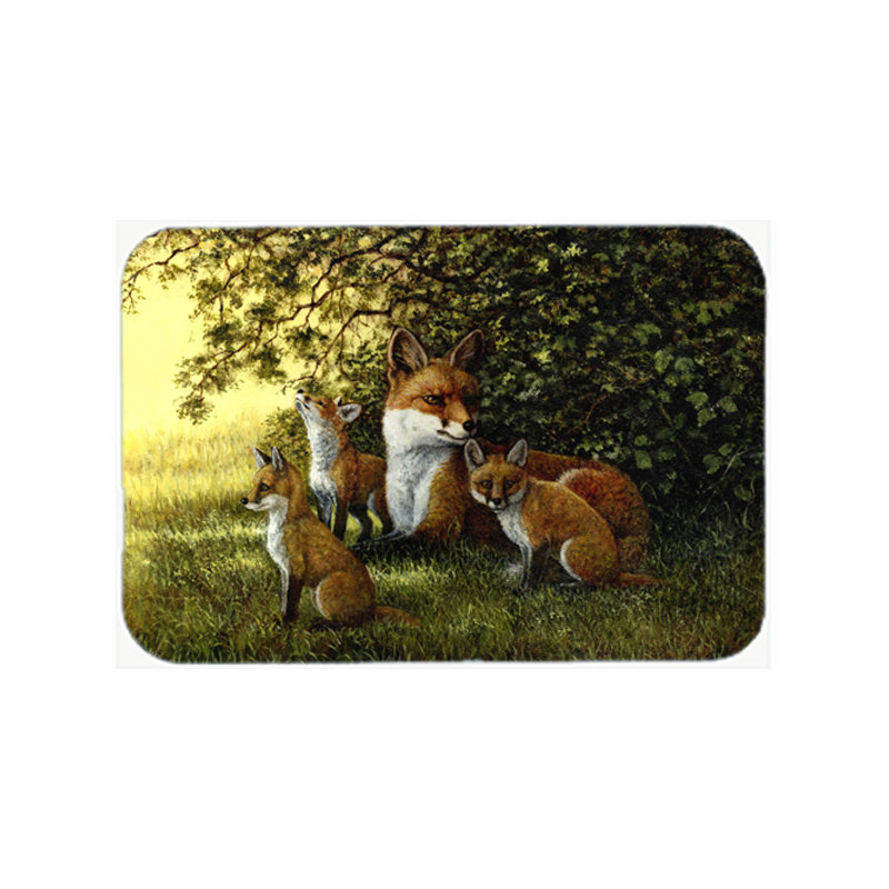 Planche à découper sous l’arbre caroline trésors foxes