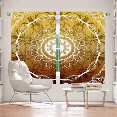 Desautels Room Darkening Curtains / Drapes Pair
