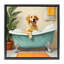 Cadre flottant pour chien avec bain moussant, par Kim Allen-270171471-270171464