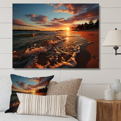 " Coastal Serenity At Sunset II "