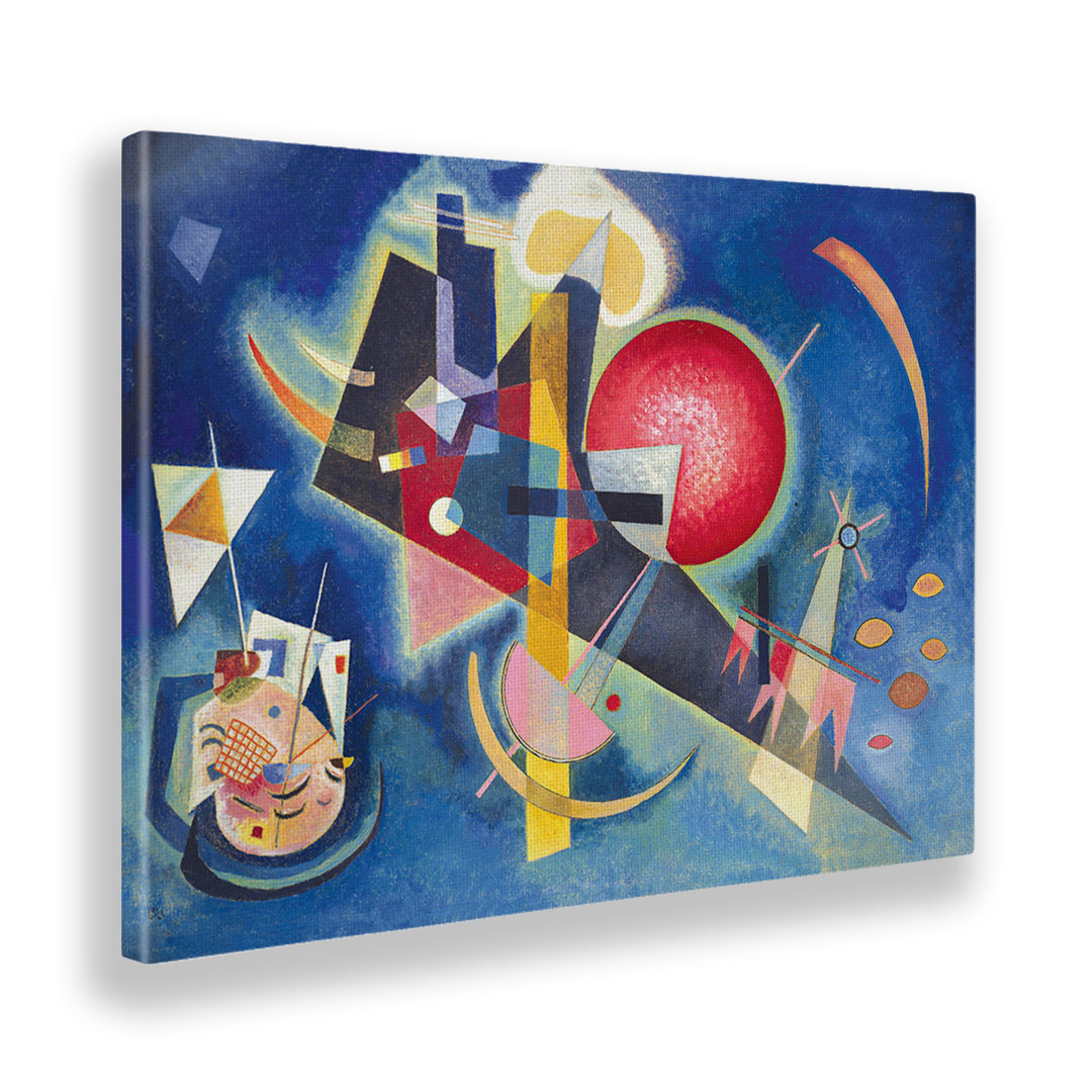 Wandbild In Blue von Vassily Kandinsky