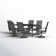 Argyri Rectangular 6 - Person 66" Long Dining Set