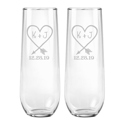 9 oz. Flute Set