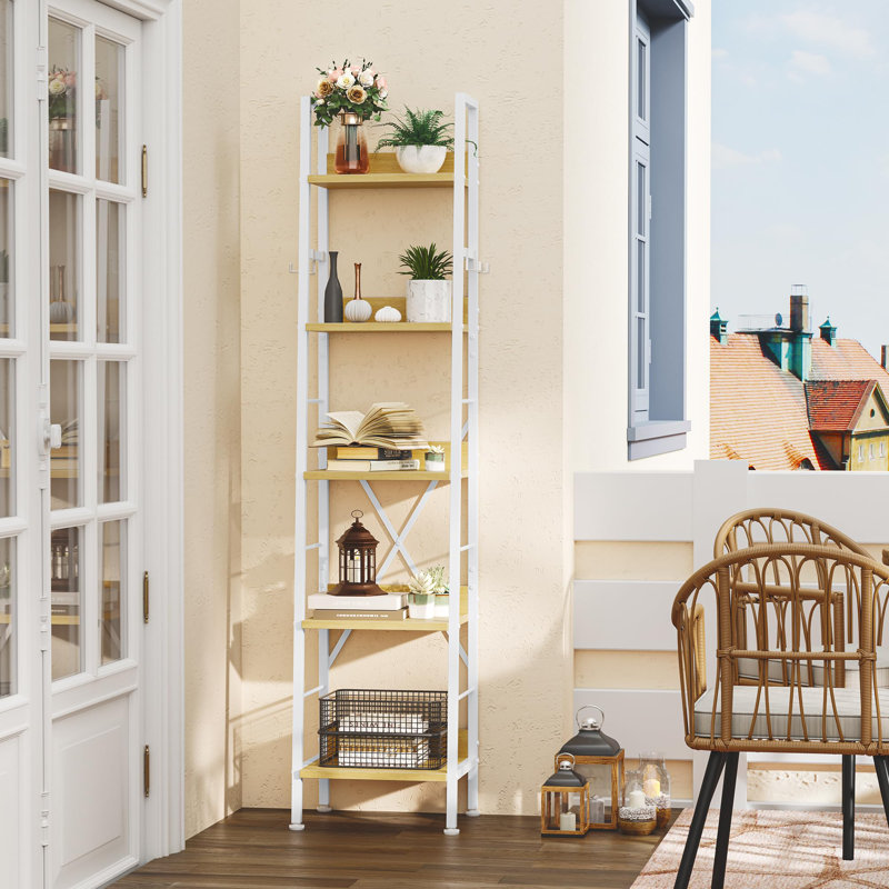 170cm H x 35cm W Metal Bookcase