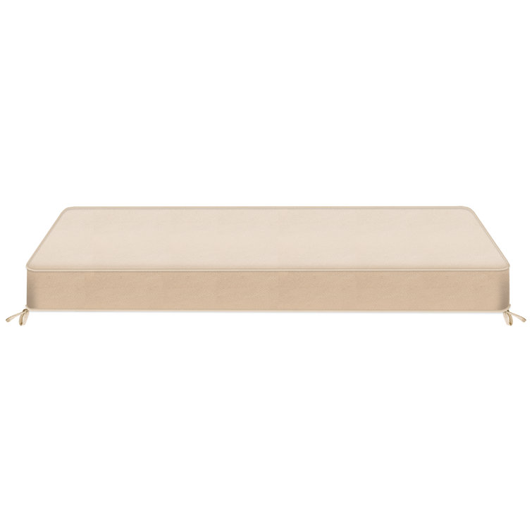 Coussin de banc personnalisable de 1 po de hauteur pour mobilier d'intérieur / extérieur / chaise / siège de fenêtre, mousse à haute résilience 75D de qualité supérieure