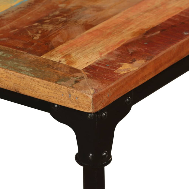 Michael Rectangular Wood Top Dining Table