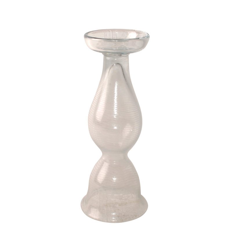 Horta 12.8'' H Glass Tabletop Candlestick