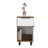 Kaia Z Nightstand , End Table, Side Table One Drawer, One Cabinet,  Four Legs, Superior Top -Pine / White-1247997302