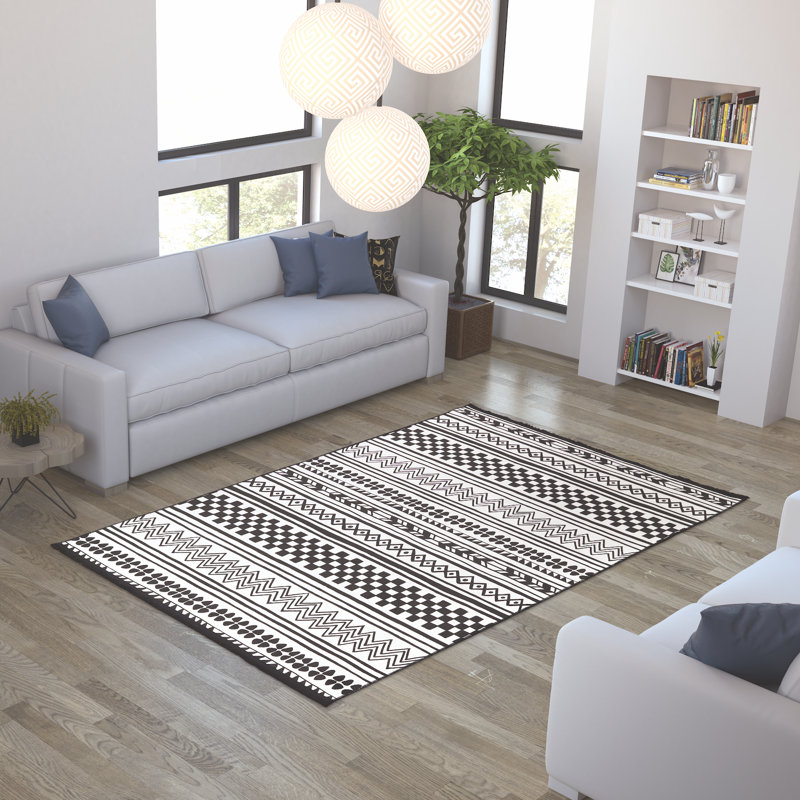 Lapidge Geometric 150cm X 230cm Area Rug